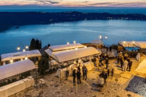 vista villa il lago a Castel Gandolfo