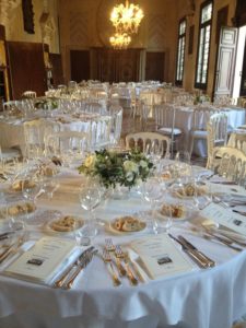 tavolo Villa Valmarana ai Nani